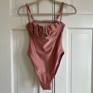Montce Dusty Rose Kids One Piece Bodysuit
